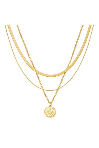 EASTSIDE Kette Edelstahl gelbgold