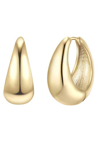 YOKOAMII Ohrringe Metall-Legierung gelbgold