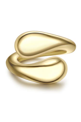 YOKOAMII Ring Metall-Legierung gelbgold