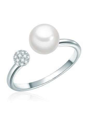 VALERO PEARLS Ring Sterling Silber silber