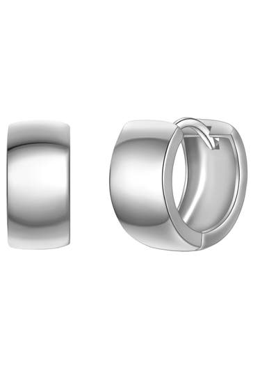 YOKOAMII Ohrringe Metall silber