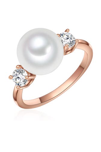 LULU & JANE Ring Messing roségold