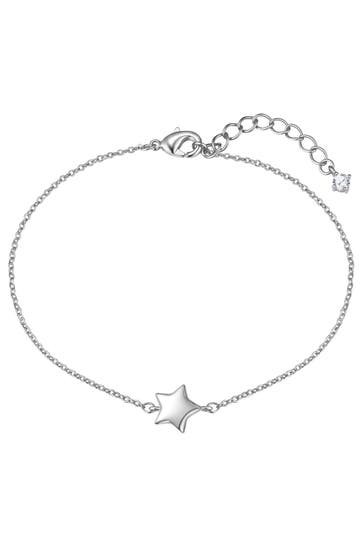 LULU & JANE Armband Messing silber