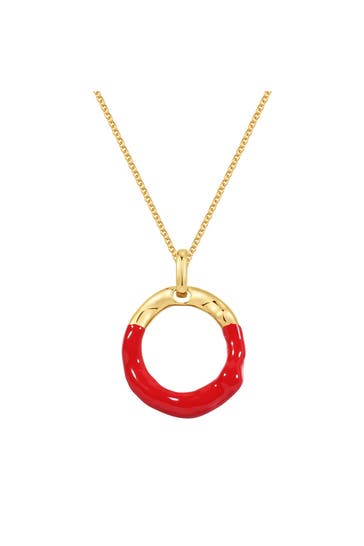 YOKOAMII Kette Metall-Legierung gelbgold