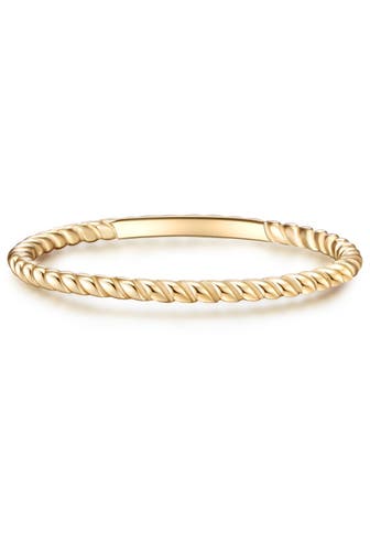 GLANZSTÜCKE MÜNCHEN Ring Sterling Silber gelbgold