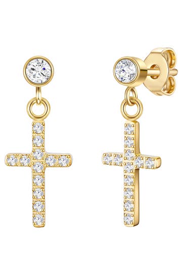 EASTSIDE Ohrringe Sterling Silber gelbgold