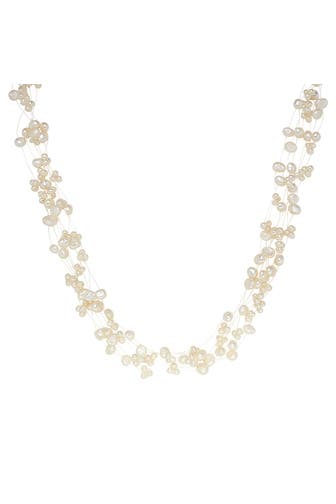 VALERO PEARLS Kette Süßwasser-Zuchtperle OneColor