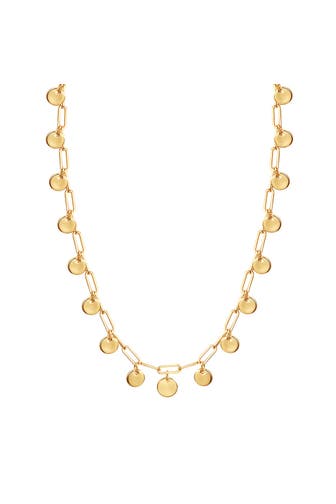 LULU & JANE Kette Metall-Legierung gelbgold