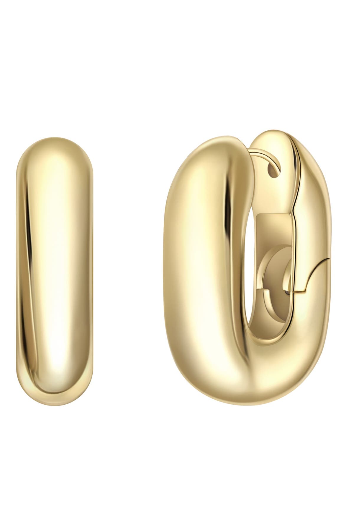 YOKOAMII Ohrringe Messing gelbgold, Bild 1