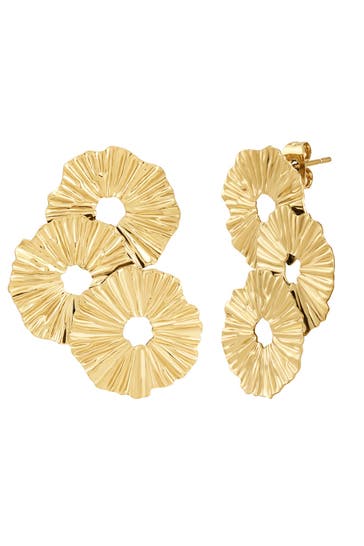 EASTSIDE Ohrringe Edelstahl gelbgold