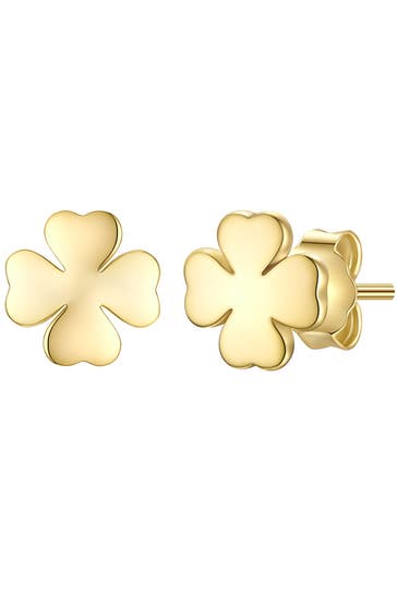 GLANZSTÜCKE MÜNCHEN Ohrringe Sterling Silber gelbgold