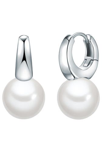 LULU & JANE Ohrringe Messing silber