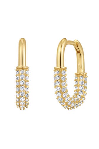 GLANZSTÜCKE MÜNCHEN Ohrringe Sterling Silber gelbgold