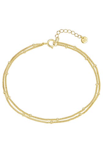 GLANZSTÜCKE MÜNCHEN Armband Sterling Silber gelbgold