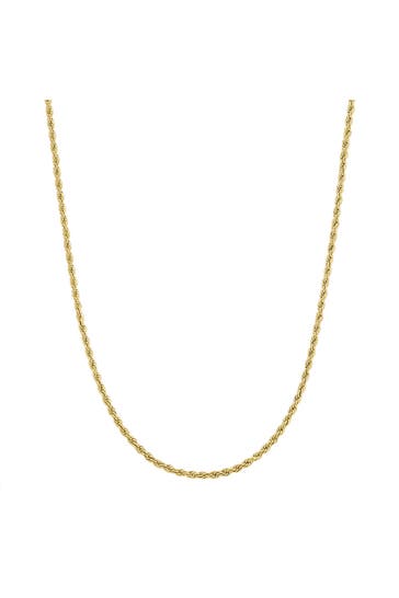 TRUE REBELS Kette Edelstahl gelbgold