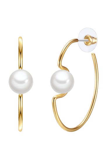 LULU & JANE Ohrringe Metall-Legierung gelbgold