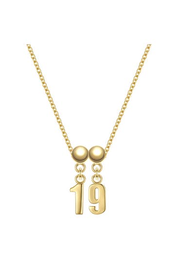 GLANZSTÜCKE MÜNCHEN Schmuckset Sterling Silber gelbgold