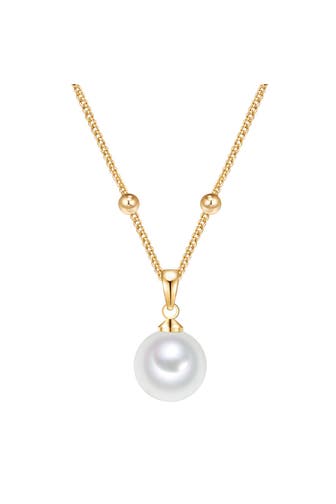 LULU & JANE Kette Messing gelbgold