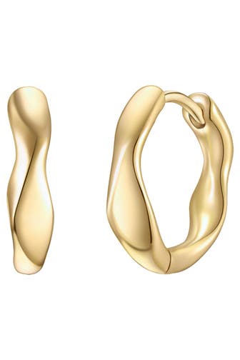 GLANZSTÜCKE MÜNCHEN Ohrringe Sterling Silber gelbgold