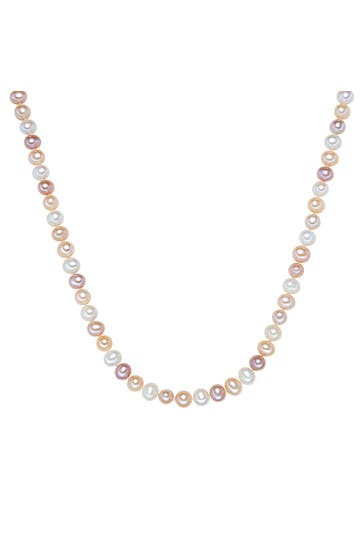 VALERO PEARLS Kette Süßwasser-Zuchtperle OneColor