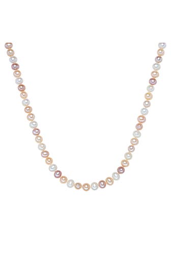 VALERO PEARLS Kette Süßwasser-Zuchtperle OneColor