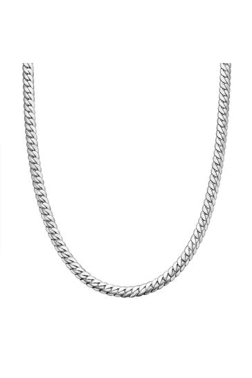 TRUE REBELS Kette Edelstahl silber