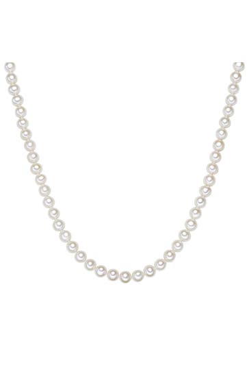 VALERO PEARLS Kette Süßwasser-Zuchtperle OneColor
