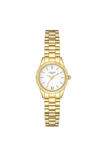 GLANZSTÜCKE MÜNCHEN Quarzuhr Damen Quarzuhr gelbgold Edelstahl gelbgold