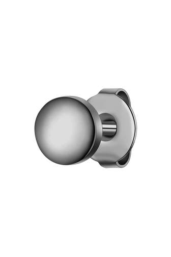 TRUE REBELS Ohrringe Edelstahl gunmetal