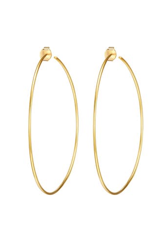 LULU & JANE Ohrringe Messing gelbgold