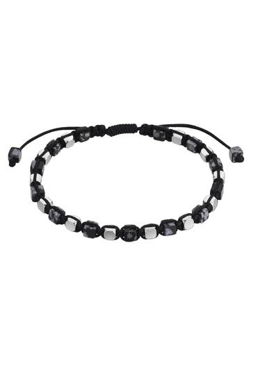 TRUE REBELS Armband Edelstahl silber