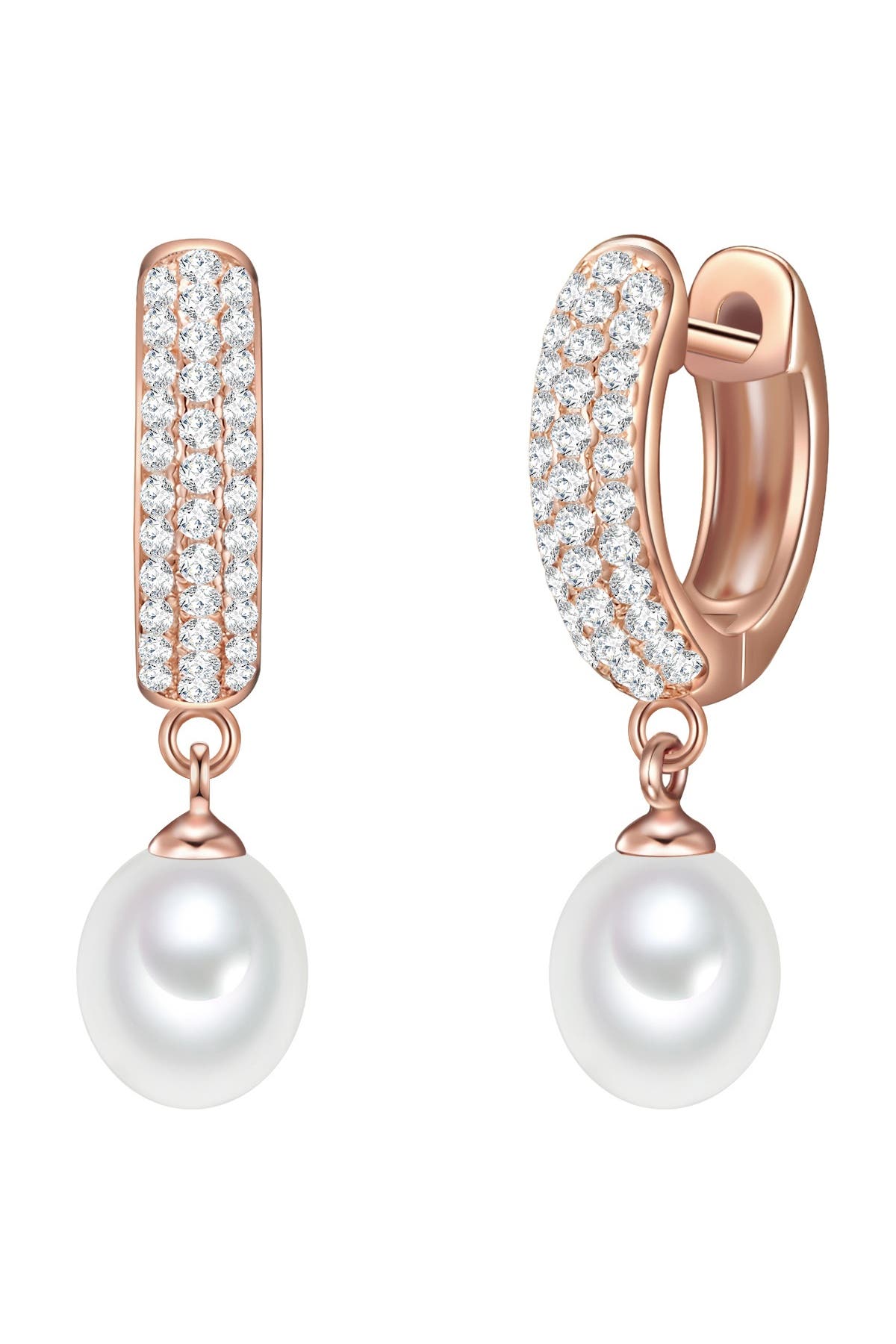VALERO PEARLS Ohrringe Süßwasser-Zuchtperle OneColor, Bild 1
