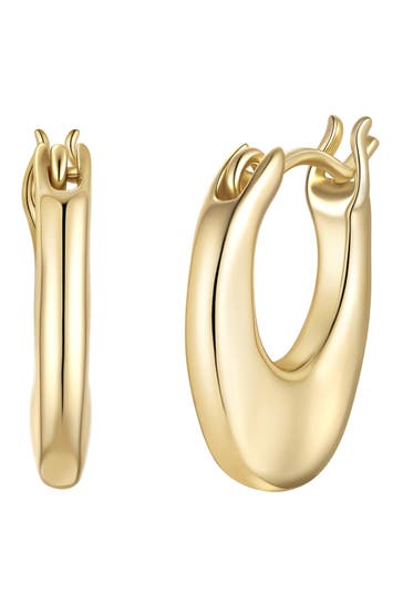 GLANZSTÜCKE MÜNCHEN Ohrringe Sterling Silber gelbgold