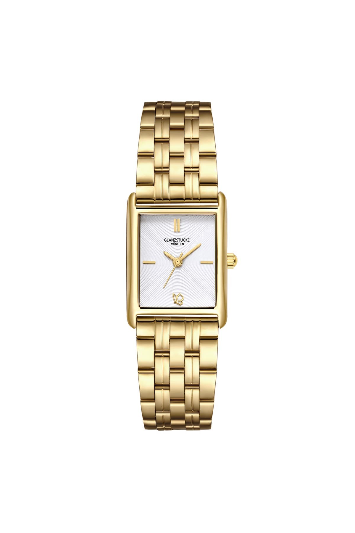 GLANZSTÜCKE MÜNCHEN Quarzuhr Damen Quarzuhr gelbgold Edelstahl gelbgold, Bild 1