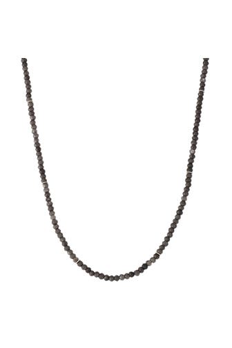 GLANZSTÜCKE MÜNCHEN Kette Chalcedon grau