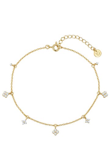 GLANZSTÜCKE MÜNCHEN Armband Sterling Silber gelbgold