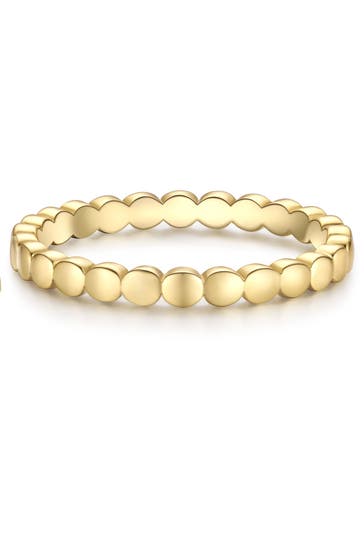 GLANZSTÜCKE MÜNCHEN Ring Sterling Silber gelbgold