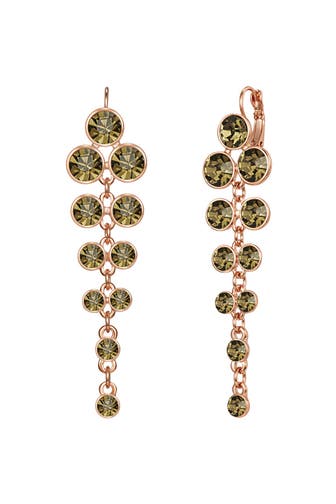 LULU & JANE Ohrringe Metall-Legierung roségold