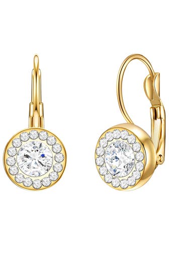 LULU & JANE Ohrringe Messing gelbgold