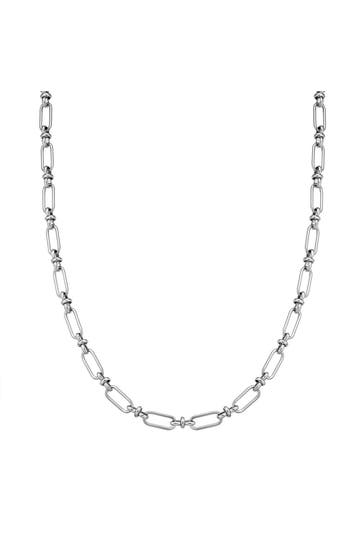 TRUE REBELS Kette Edelstahl silber