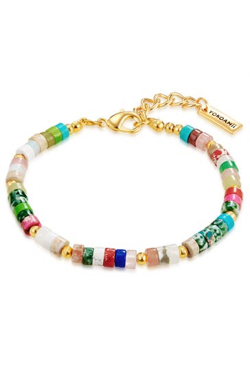 YOKOAMII Armband Metall gelbgold