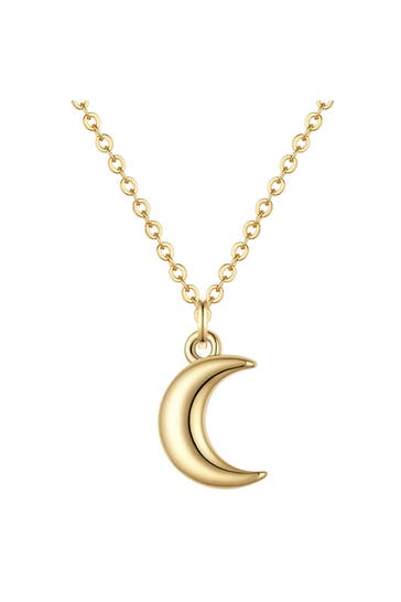 LULU & JANE Kette Messing gelbgold