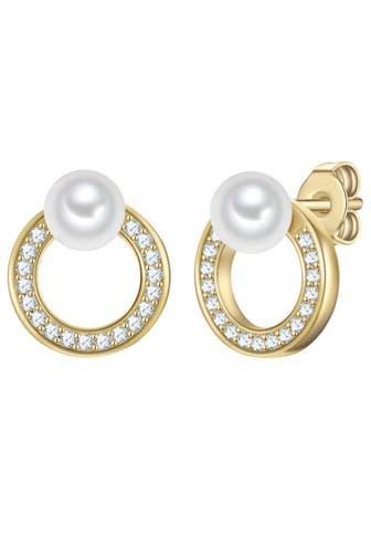 RAFAELA DONATA Ohrringe Sterling Silber gelbgold