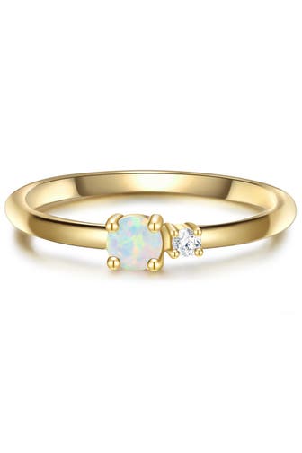 GLANZSTÜCKE MÜNCHEN Ring Sterling Silber gelbgold