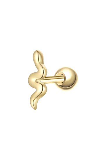 GLANZSTÜCKE MÜNCHEN Ohrringe Sterling Silber gelbgold