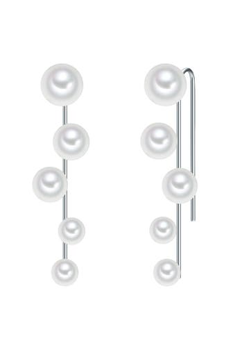 LULU & JANE Ohrringe Sterling Silber OneColor