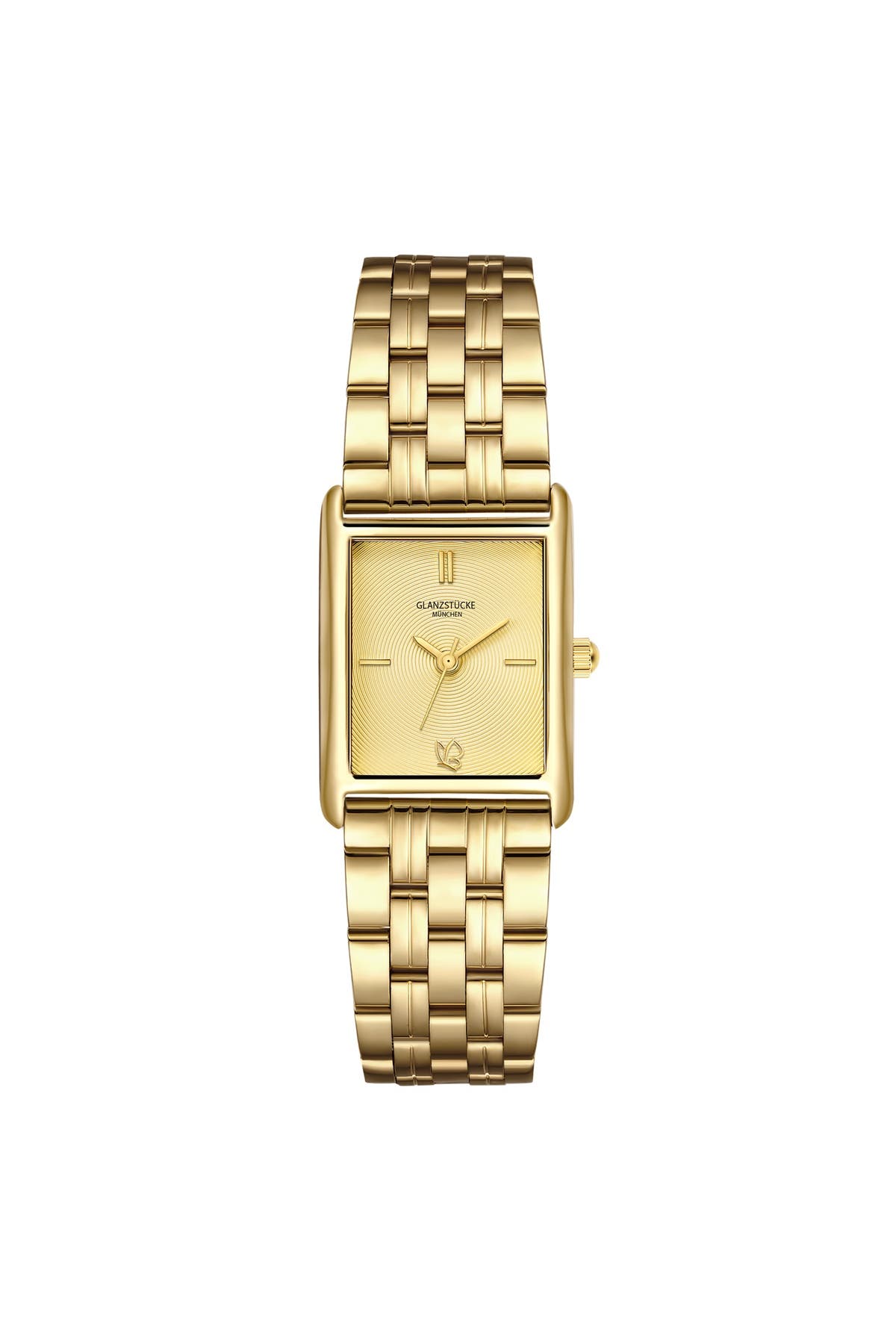 GLANZSTÜCKE MÜNCHEN Quarzuhr Damen Quarzuhr gelbgold Edelstahl gelbgold, Bild 1