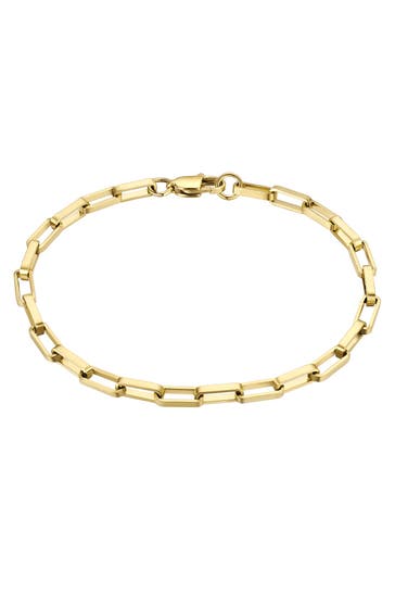 TRUE REBELS Armband Edelstahl gelbgold