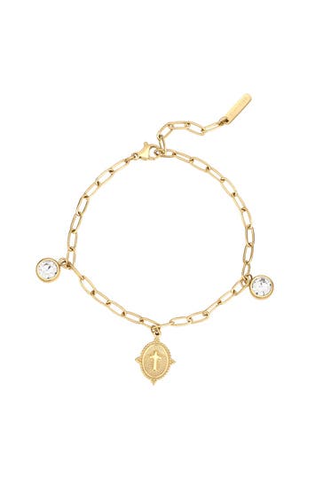 EASTSIDE Armband Edelstahl gelbgold