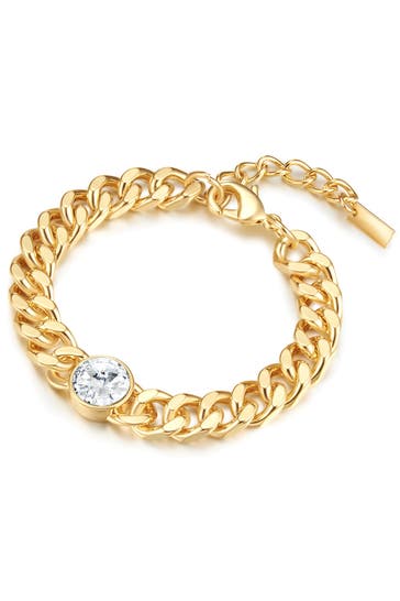 LULU & JANE Armband Metall gelbgold